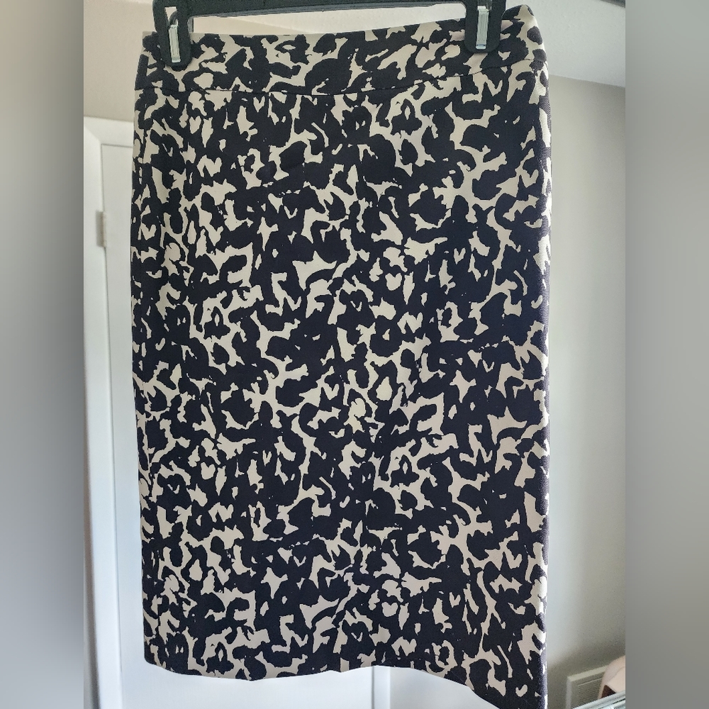 Black and white skirt